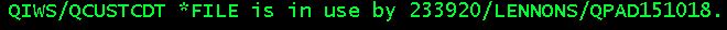 GetObjUsr Message